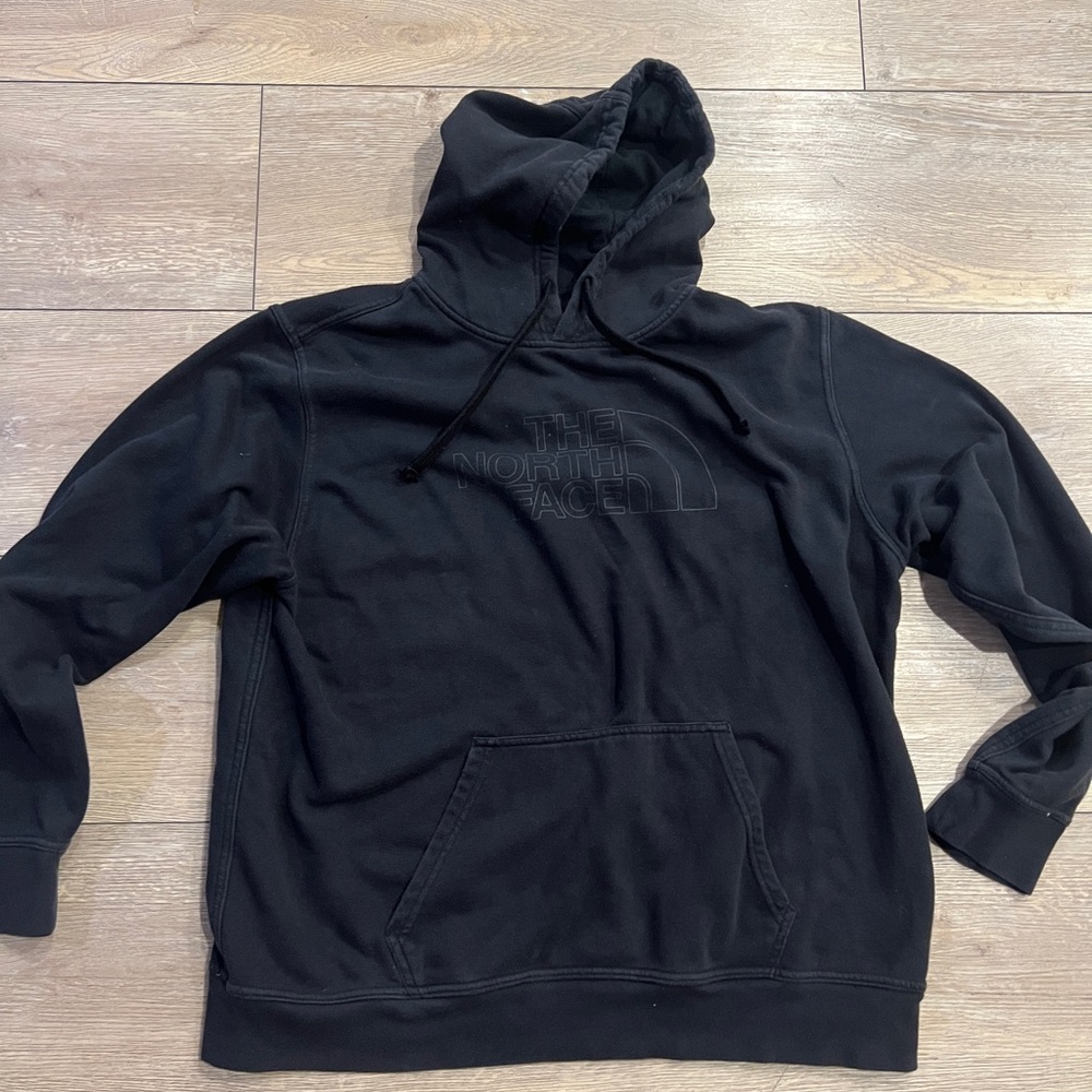 The North Face black hoodie, men’s size XL